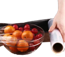 Ejemplo de Film Estirable Adherente para Alimentos