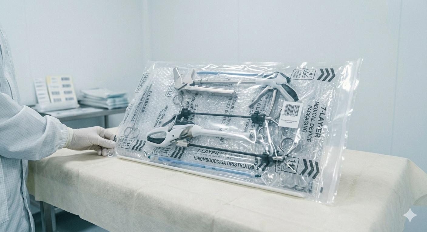 Applications of 7-Layer High-Speed Bubble Film in Medical Device Packaging