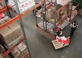 Impianto per film estensibile per centri di smistamento logistico e-commerce