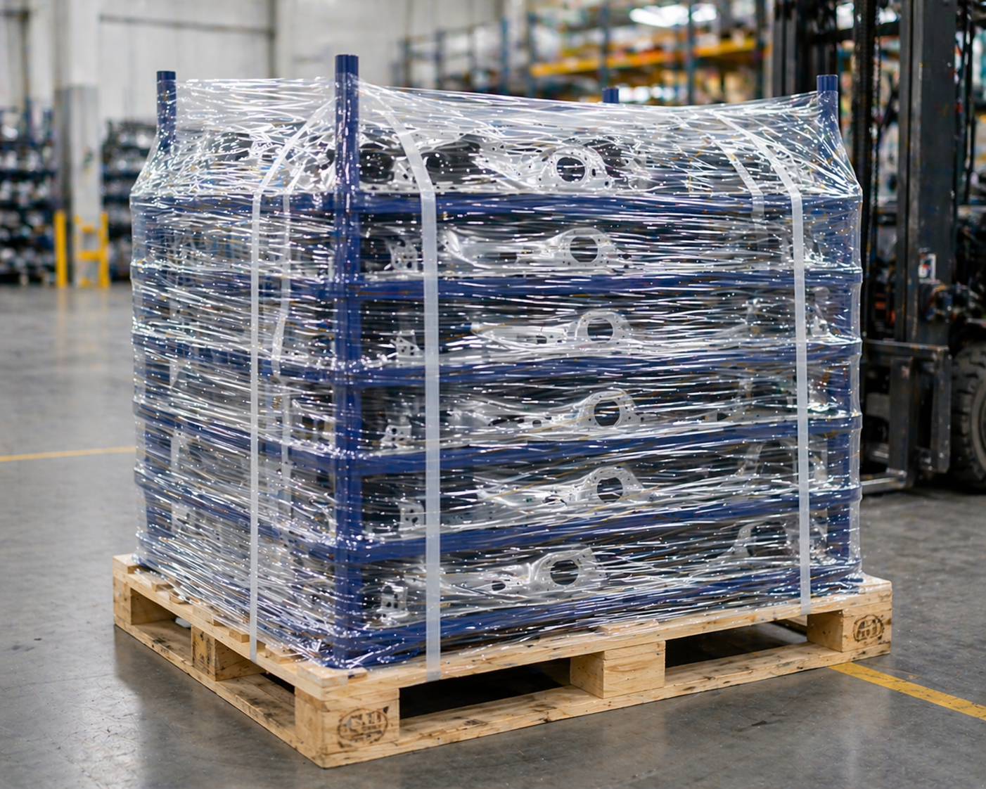 Application of 5-Layer Stretch Film Manufacturing Machine in Parts Transportation