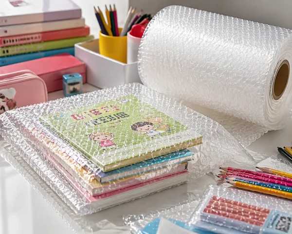 Línea de Producción de Plástico Burbuja PCR-PE: Soluciones de Embalaje Sostenible para la Industria de Papelería