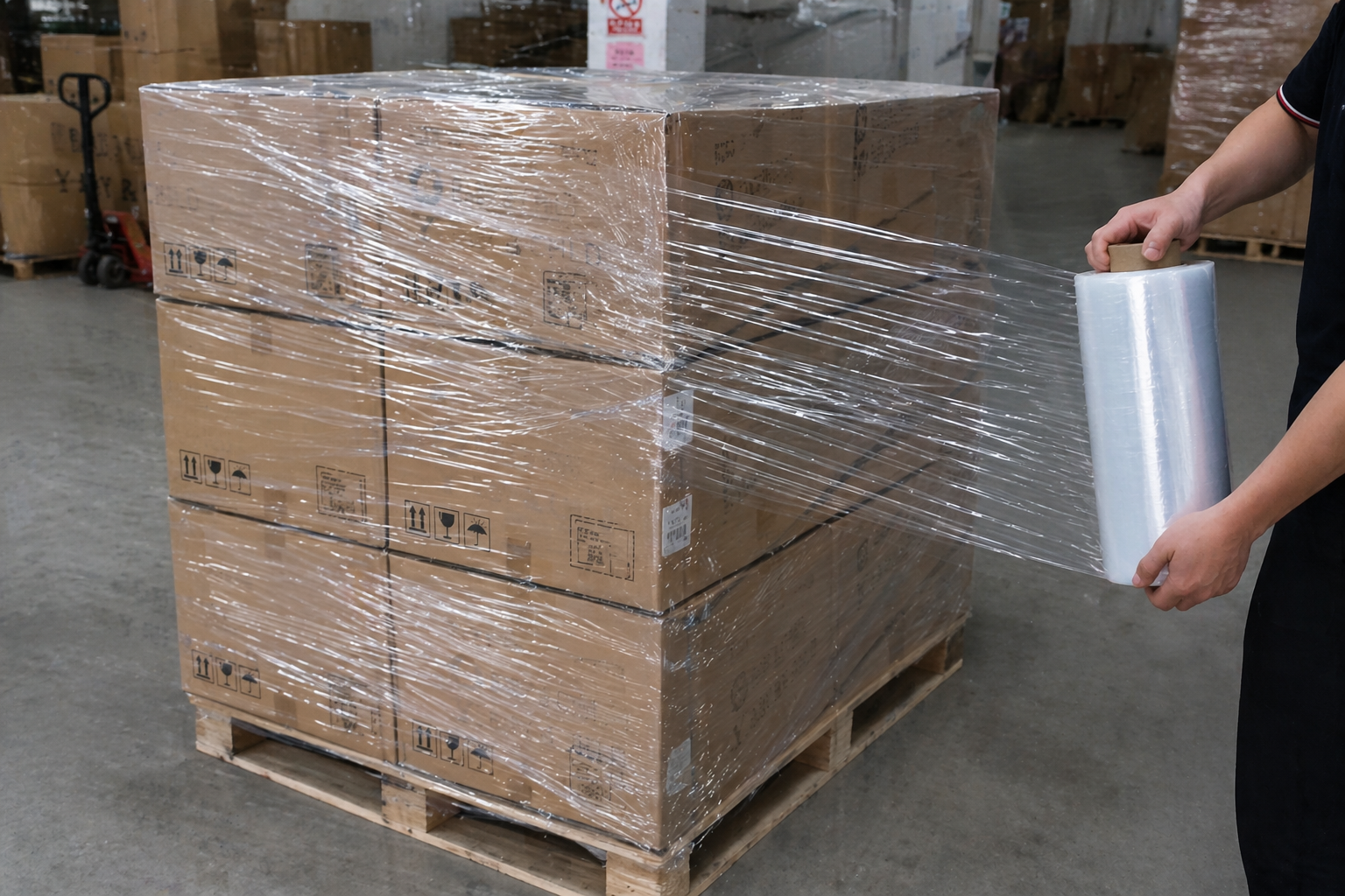 Application of 2-Layer Stretch Film Manufacturing Machine in Carton Packaging