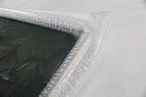  Linha de produção de plástico bolha para proteção de cantos de pinturas em laca