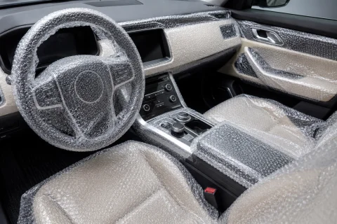 気泡シート押出製造設備による自動車内装部品の表面保護ソリューション