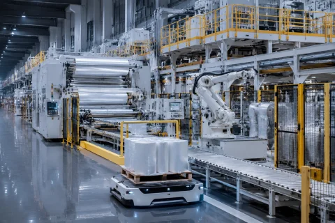 Industriële Stretchfolie Productielijn voor Magazijnactiviteiten met een Hoog Volume