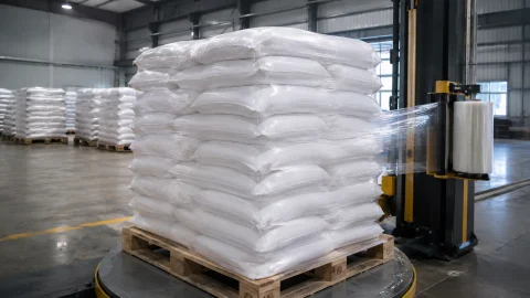 Mengurangi Kerugian Produk dalam Logistik Bubuk dengan Lini Produksi Stretch Film