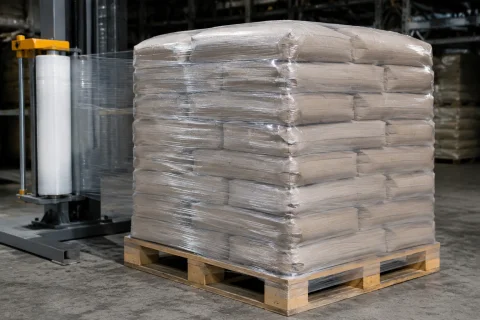 Lini Produksi Stretch Film untuk Pengemasan Semen Beban Berat