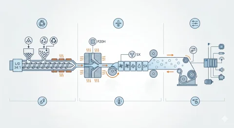 Breaking Traditional Limits: High-Efficiency & Stable Bubble Film Manufacturing Machines