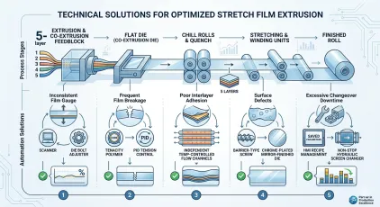 	Troubleshooting 5 Common Issues in a Stretch Film Extrusion Machine
