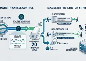 高精度拉伸膜機設備能為您節省多少原材料成本？