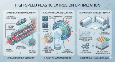 Machine de Production de Film Étirable : L'Impact de la Vitesse d'Extrusion sur la Qualité - Guide Complet