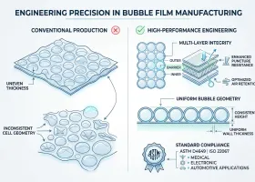 為什麼高性能大型氣泡膜製造設備符合出口市場需求