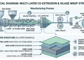 深入了解牧草拉伸膜製造技術與原材料