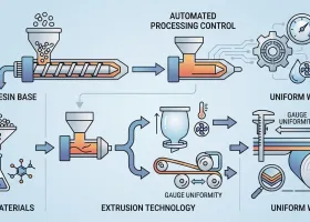 打孔透氣拉伸膜擠出工藝與技術