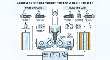  How to Adjust Stretch Film Extrusion Machine for Single vs Double-Sided Cling