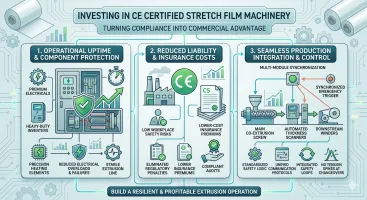CE Certification and Safety Standards for Stretch Film Extrusion Machine