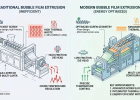 Energy Efficiency in Modern Bubble Film Extrusion Machine