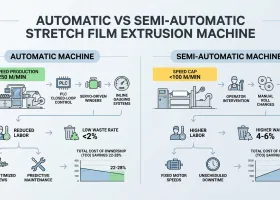 Automatische vs. Halfautomatische Fabricage Apparatuur voor Stretchfolie: Langetermijnkostenvergelijking