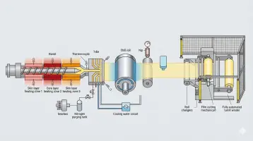 The Ultimate Safety SOP for Stretch Film Extrusion Machine (Startup & Shutdown)