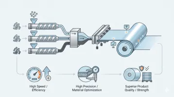 High-Speed vs. High-Precision? High-Output Stretch Film Extrusion Machine
