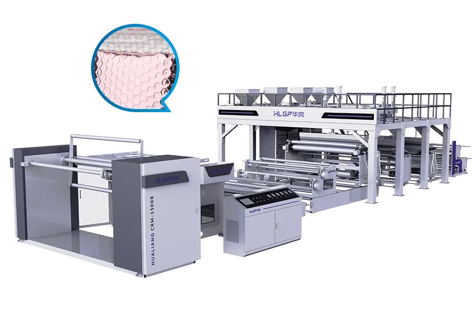 Features of a Low-Speed Bubble Film Machine
