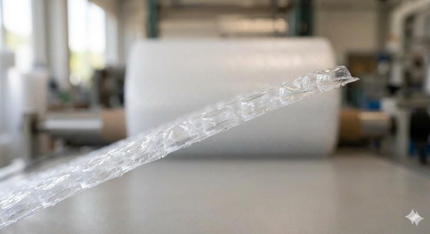 Como o design de matriz com aquecimento interno melhora a precisão da espessura na extrusão de filme bolha