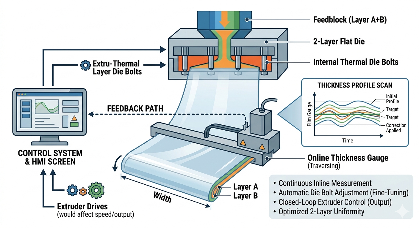 Πώς να επιτύχετε ακριβή έλεγχο πάχους σε μηχανές stretch film δύο στρώσεων