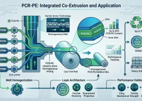 خط إنتاج رول استرتش: مزايا استخدام مواد الخام PCR-PE