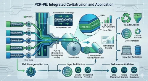 Stretch Film Ekstrüder: PCR-PE Hammadde Kullanımının Avantajları