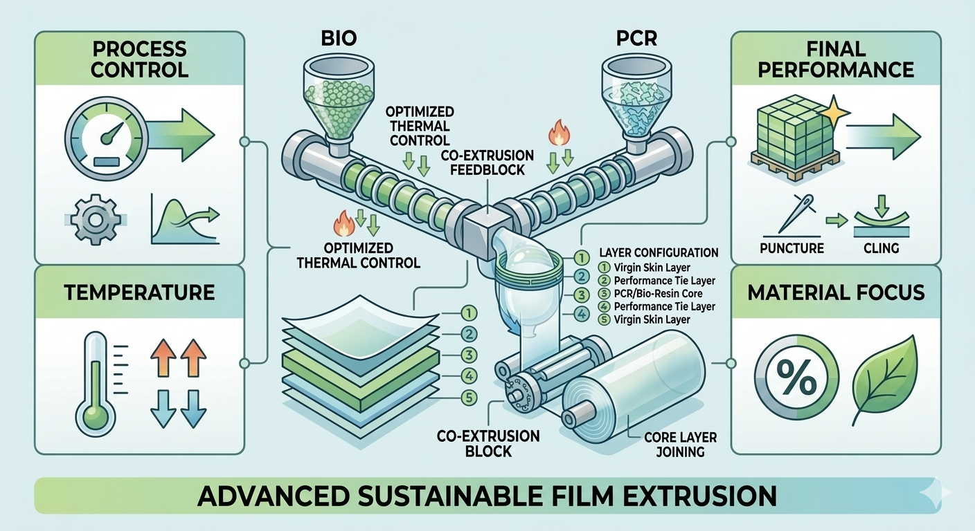 Pros and Cons of Using Eco-friendly Materials in Stretch Film Making Machine