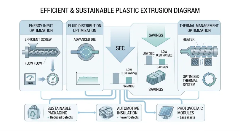 Analysis of Energy Consumption Ratio (kWh/kg) for 2-Layer Bubble Film Making Machine