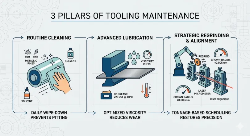 A Comprehensive Guide to Roll Forming Tooling Maintenance and Care