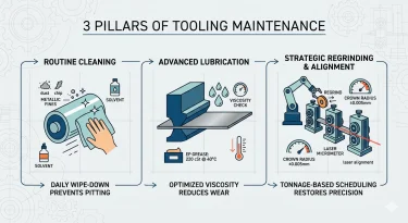 A Comprehensive Guide to Roll Forming Tooling Maintenance and Care