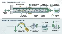 How High-Speed Screw Design Boosts Energy-Efficient Output?