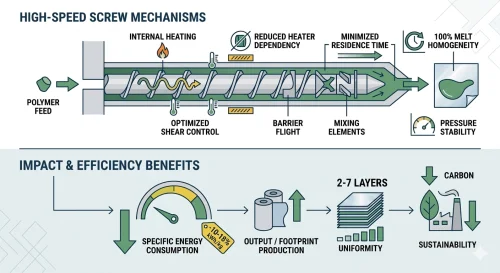Yüksek Hızlı Vida Tasarımı Enerji Verimli Çıktıyı Nasıl Artırır?