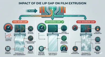 The Impact of Die Lip Gap on Stretch Film Quality