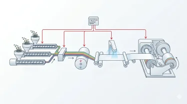 The Role of PLC Control Systems in Stretch Film and Bubble Film Making Machines