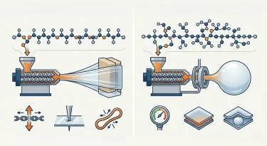 Why LDPE and LLDPE Are the Preferred Raw Materials for Stretch Film Machines and Bubble Film Making Machines