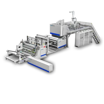 High-Efficiency 3-Layer Cast Film Extrusion Machinery